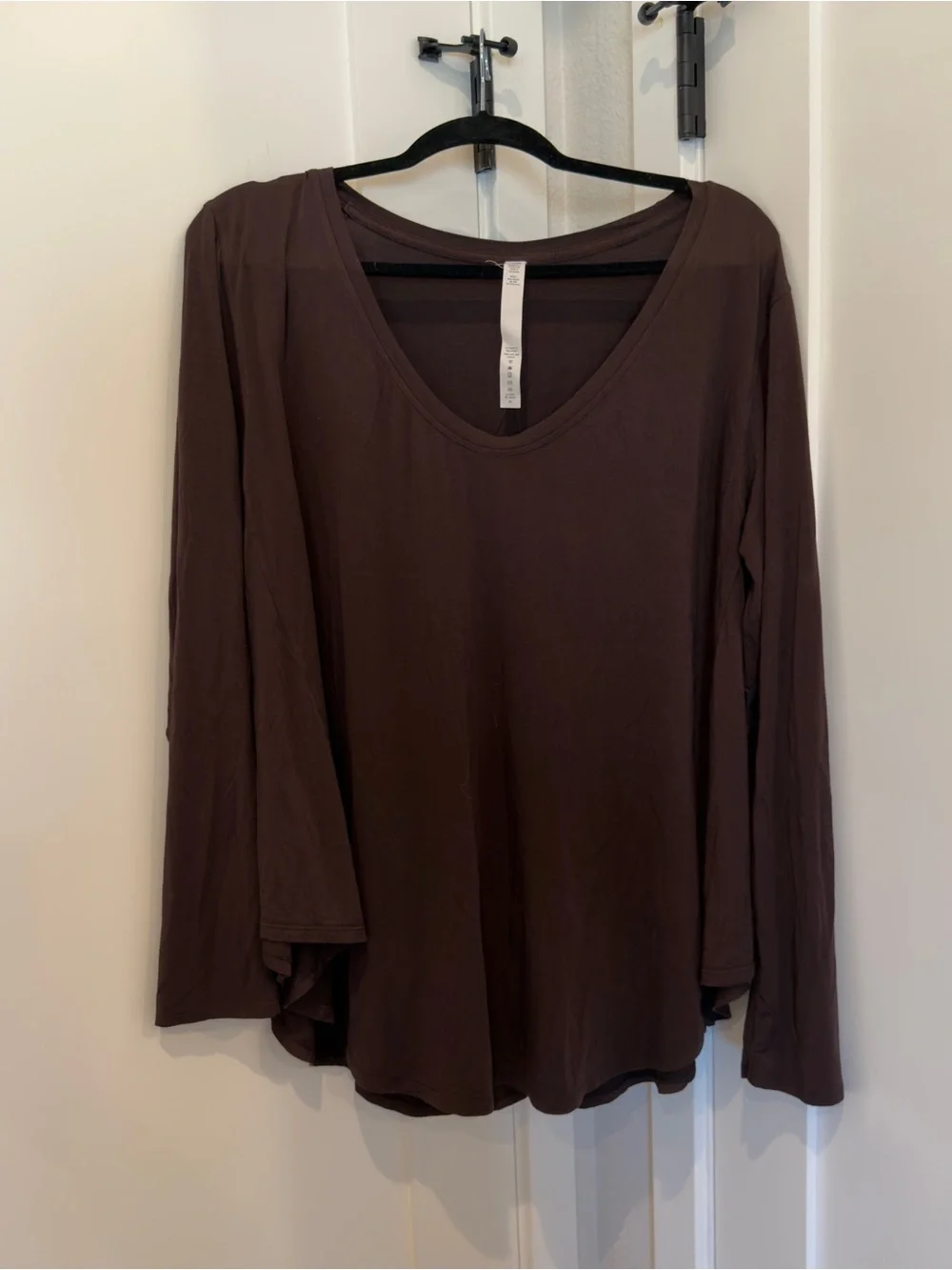 Lululemon Up for Down Time Long Sleeve French Press Size 10